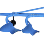 UNLU 4-ფრთიანი გუთანი 7'' ესცენტრიული ბორბლით 4 FURROWS 7'' ECCENTRIC PLOUGH WITH IRON WHEEL