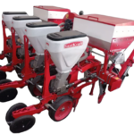 ELMEK MAKINA. 4 რიგიანი პნევმატური სიმინდის სათესი. სასუქის შემტანით