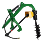 MATENG MACHINERY. მატენგი ტრაქტორზე მისაბმელი. ბურღი HHDGL-50 Post Hole Digger With Hydralic RAM