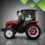 JINMA 704 tractor 70HP .ტრაქტორი. 70 ცხ.ძ ჯინმა კაბინა კონდიციონერით. - Image 2
