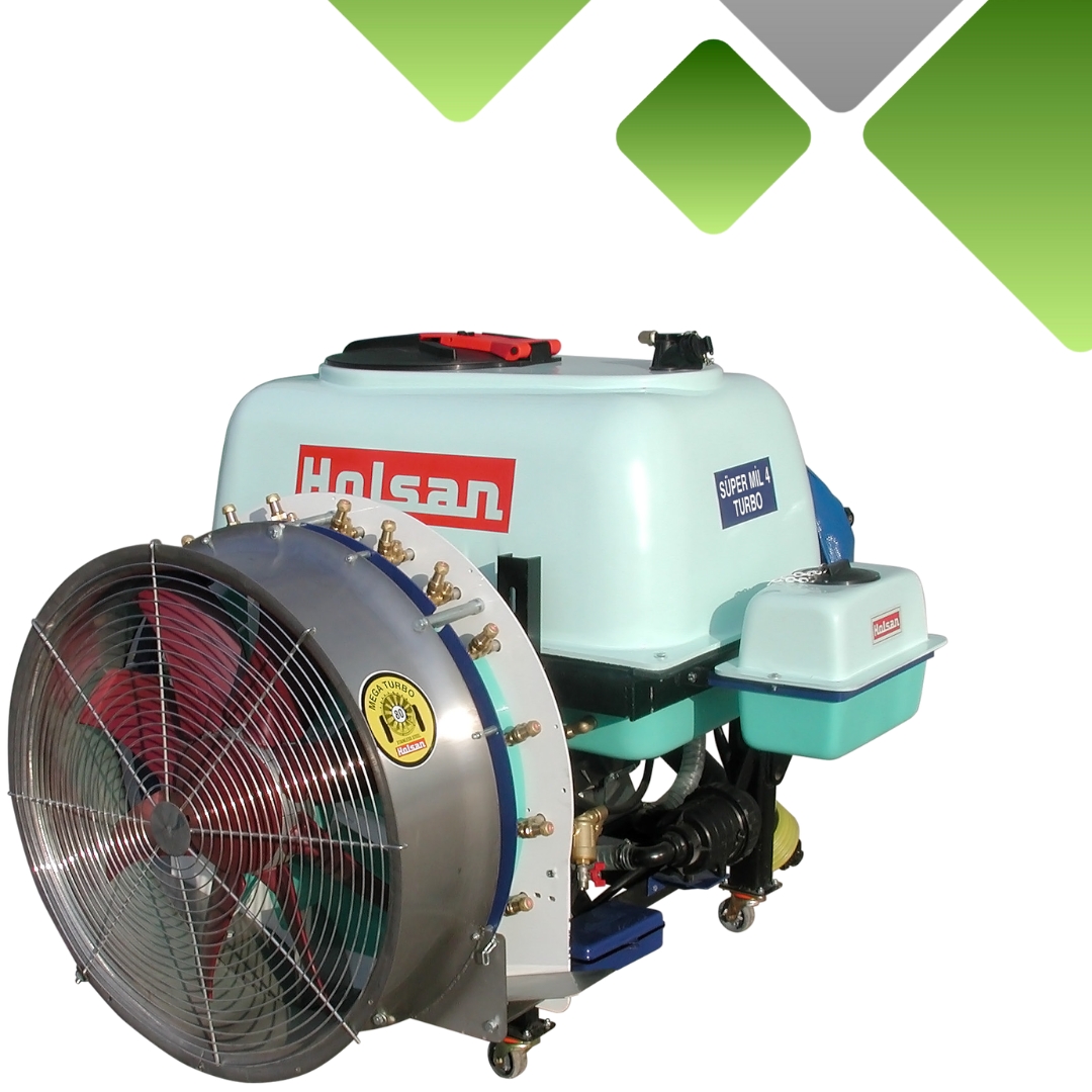 HOLSAN SUPER MIL 4, 400 lt. Holsan SUPER MIL 4 - 400 ლ. ასაკიდი ტურბო ატომაიზერი - Image 1